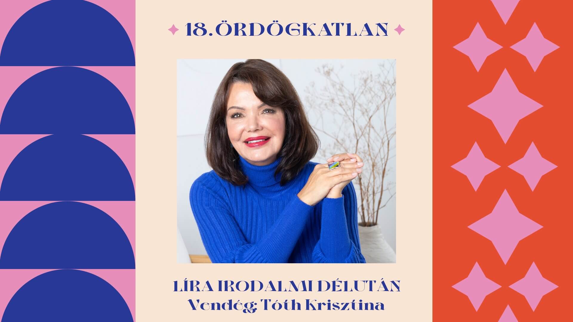 Líra Irodalmi délután Tóth Krisztinával az Ördögkatlan Fesztiválon augusztus 1-jén