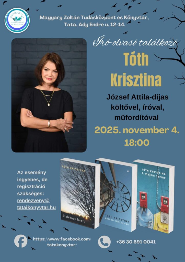 TALÁLKOZÁS TÓTH KRISZTINÁVAL TATÁN
